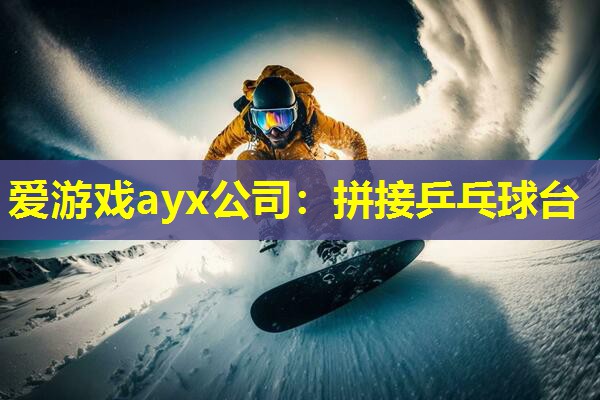 爱游戏ayx公司：拼接乒乓球台